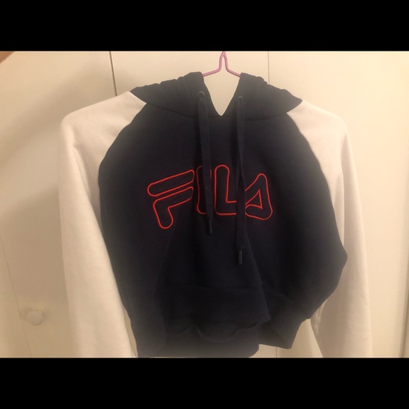 Fila cropped hoodie - Picture 1 of 4